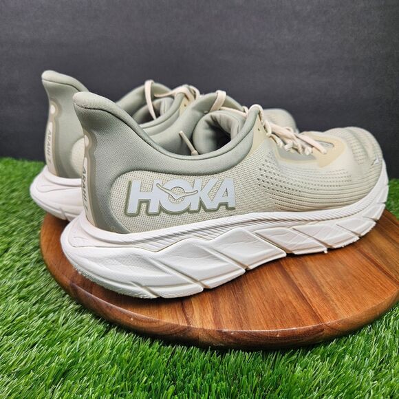 Hoka One One Arahi 7 Shoes Mens Size 12 D Oat Milk/Barley Running Sneakers main image 9